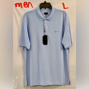 Greg Norman Collection Light Blue Polo Shirt
